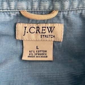 J. Crew stretch corduroy button-down